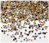 Vintage Crystal Rhinestones Set - Small Size Jewelry Repair Kit