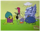 Gruesome Cartoon Art Cel by Hanna Barbera