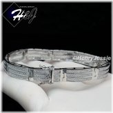 Silver Ice Link Chain Bracelet