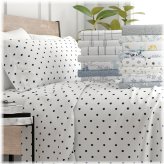 Kaycie Gray Patterned Bed Sheet Set