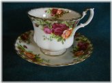 Elegant Rose Montrose Cup and Saucer Set