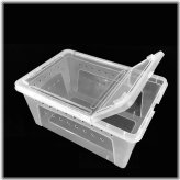 ClearCritter Carrier - Small Enclosure for Reptile Breeders and Bug Collectors