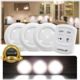 Radiance Glow: Wireless LED Puck Lights with Remote Control