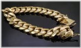 Golden Miami Link Bracelet