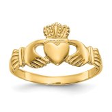 Golden Claddagh Band
