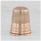 Golden Heritage Sewing Thimble