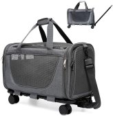WanderPaws Rolling Pet Carrier