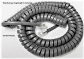 Gray Avaya Handset Cord
