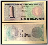 Venezuela 1 Bolivar 1989 Banknote Collection