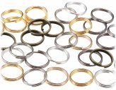 Versatile Split Rings for Key Rings, Leather Craft, and Fishing Tackle