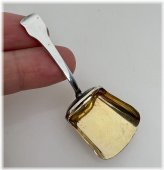 Georgian Sterling Silver Tea Caddy Shovel Spoon - Samuel Pemberton