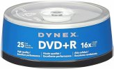 Dynex Digital Media Spindle - 25 Pack DVD+R Discs