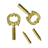 Brass Finish Lamp Socket Key