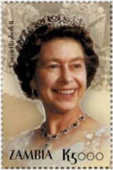 Zambia Royal Coronation Stamp