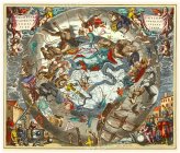 Zodiac Sky Map - Vintage Style Astrology Chart