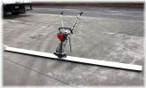 Precision Leveling System with Vibratory Screed and Aluminum Tamper Blade