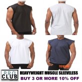 Muscle Tank Top - Big & Tall Heavyweight Sleeveless Tee