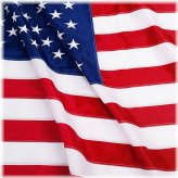 Embroidered American Flag - Durable Nylon Material in Various Sizes