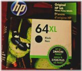 Factory Boxed Genuine HP 64XL Black Ink Cartridge