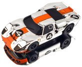 Chrome Orange GT40 Mega G+ Slot Car