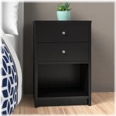 Blackwood 2-Drawer Bedside Cabinet