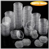 Clear Coin Capsule Storage Case