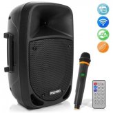 Rechargeable Bluetooth Sound System with Wireless Mic