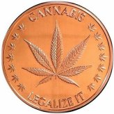 Copper Round - Legalized Cannabis Design