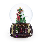 Christmas Memories Musical Snow Globe