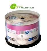 HP Logo Branded Dual Layer DVD+R Discs