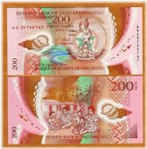 Vanuatu 200 Vatu Polymer Banknote, 2020 - UNC