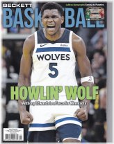Basketball Beckett Monthly Guide - March 2024, Volume 35, Issue 3 featuring Anthony Edwards