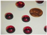 Ruby Smooth Dome Cabochons