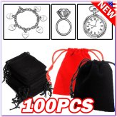 Velvet Crimson Gift Pouches