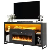 Flame Glow TV Stand