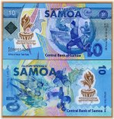 Tala Commemorative Polymer Note - Samoa 2019