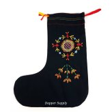 Nordic Blooms Holiday Stocking