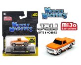 Retro Revival Chevrolet C-10 Pick Up Orange 1/64