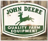 Rustic Tractor Farm Sign