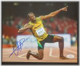 Olympic Legend Usain Bolt Signed Memorabilia