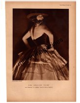 The Spanish Flirt: A Rare 1920 Original Print by Bozena Pondelicek