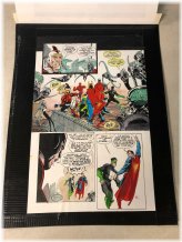 Heroic Showdown: JLA #21 Artwork