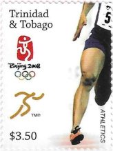 Trinidad & Tobago Olympic Games Stamp Set