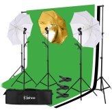 Pro Illumination Set with Backdrop Stand