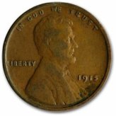 Vintage 1915 P Lincoln Wheat Penny