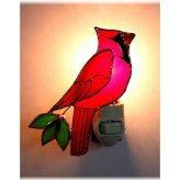 Cardinal Stained Glass Glow