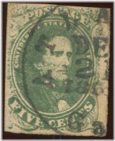 Atlanta Cancelled Confederate Stamp