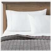 Charcoal Velvet Channel Stitch Quilt