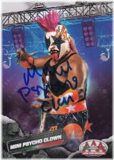 Lucha Libre AAA Autographed Rookie Card - Mini Psycho Clown 2019