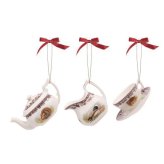 Woodland Tea Time Ornaments